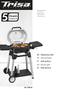 Mode d’emploi Trisa Grill Force 2200 Barbecue