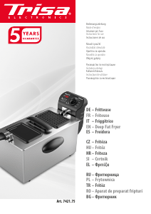Manual de uso Trisa Crispy Fry Freidora