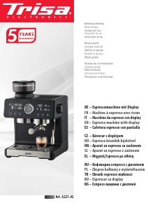 Manual de uso Trisa Smart Barista Máquina de café espresso