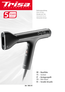 Manuale Trisa Classy Style Asciugacapelli