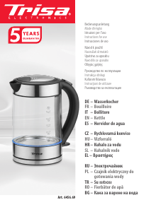 Manual Trisa Compact Boil 1.7L W5669 Fierbător