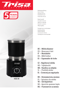 Használati útmutató Trisa Milky Air Pro Tejhabosító