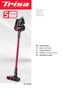 Mode d’emploi Trisa Quick Clean Prof. T9382 Aspirateur