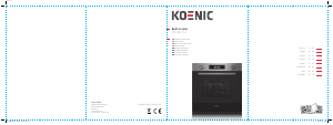 Bedienungsanleitung Koenic KBO 331 M A Backofen