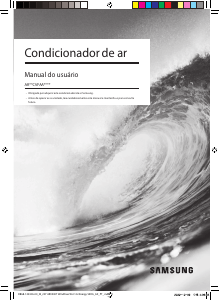 Manual Samsung AR18CVFAAWKNAZ Ar condicionado