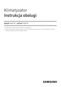 Instrukcja Samsung AR70F24C1AWXEU Klimatyzator
