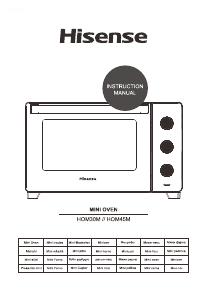 Manual de uso Hisense HOM45M Horno