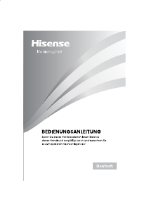 Bedienungsanleitung Hisense RQ758N4SBFE Kühl-gefrierkombination