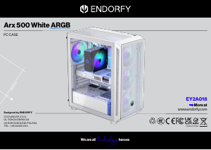 Bruksanvisning Endorfy EY2A018 Arx 500 PC-hölje