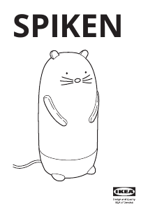 Használati útmutató IKEA SPIKEN Éjjeli lámpa