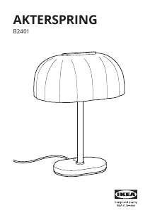 Priručnik IKEA AKTERSPRING (005.865.48) Svjetiljka