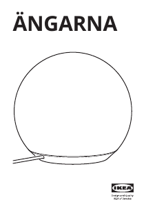 Käyttöohje IKEA ANGARNA Lamppu