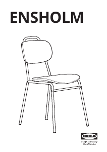 Käyttöohje IKEA ENSHOLM Tuoli
