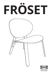 Käyttöohje IKEA FROSET Tuoli