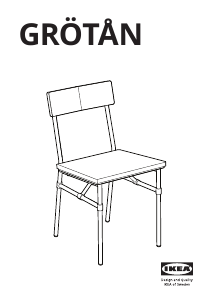Käyttöohje IKEA GROTAN Tuoli