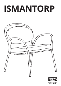 Priručnik IKEA ISMANTORP Stolica
