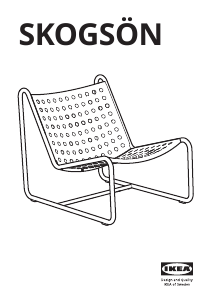 Manuál IKEA SKOGSON Křeslo