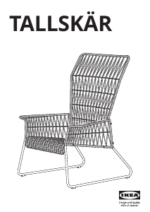 Manuál IKEA TALLSKAR Křeslo