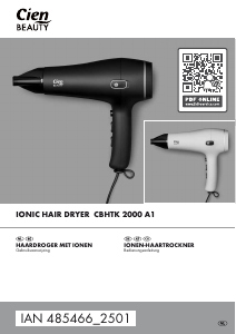 Bedienungsanleitung Cien IAN 485466 Haartrockner