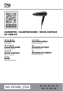 Bedienungsanleitung Cien IAN 493480 Haartrockner