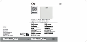 Manual de uso Cien IAN 495250 Báscula