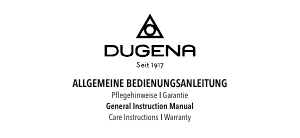 Bedienungsanleitung Dugena 4461216 Stuttgart Armbanduhr