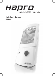 Handleiding Hapro HB404 Summer Glow Zonnebank