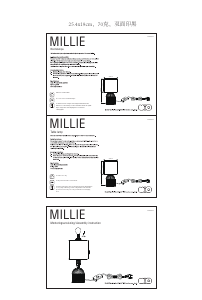 Bruksanvisning Mio Millie Lampa