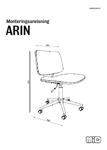 Hướng dẫn sử dụng Mio Arin Ghế văn phòng