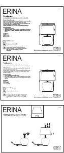 Bruksanvisning Mio Erina Lampa