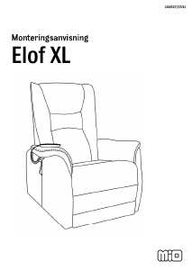 Rokasgrāmata Mio Elof XL Atzveltnes krēsls