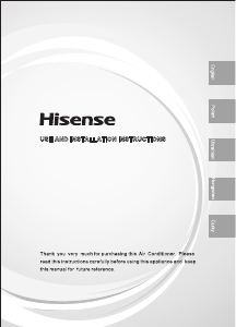 Handleiding Hisense KE50BS0EG Airconditioner