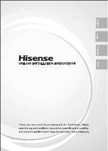 Instrukcja Hisense HB50BP0BG Klimatyzator