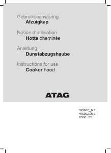 Bruksanvisning ATAG ES90212MS Köksfläkt