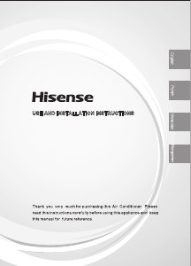 Instrukcja Hisense KB50XS1EG Klimatyzator