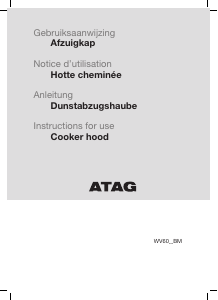 Bruksanvisning ATAG WV6092BM Köksfläkt