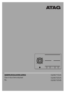 Handleiding ATAG IG29572SVB Kookplaat