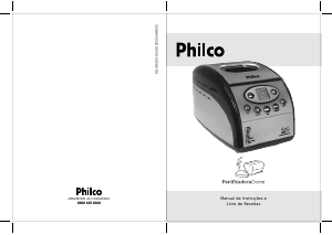 Manual Philco PanificadoraCrome Máquina de pão