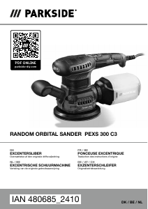 Bedienungsanleitung Parkside IAN 480685 Exzenterschleifer