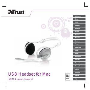 Прирачник Trust 15916 Слушалки со микрофон
