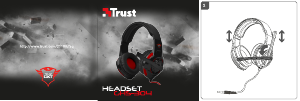 Прирачник Trust 21188 GHS 304 Слушалки со микрофон