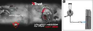 Прирачник Trust 21302 GXT 353 Слушалки со микрофон