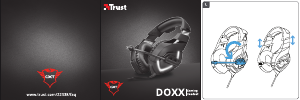 Manuale Trust 22338 Doxx Headset