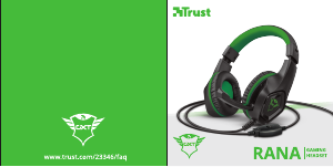 Manual de uso Trust 23346 Rana Headset
