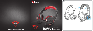 كتيب Trust 23372 Ravu مجموعة الرأس