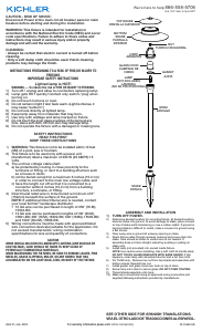 Manual de uso Kichler 15478AZT Lámpara