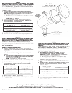 Manual de uso Kichler 15231BKT Lámpara