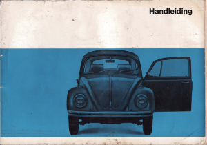 Handleiding Volkswagen Beetle VW 1200 (1968)