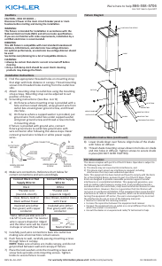 Manual de uso Kichler 10438NCHLED Lámpara