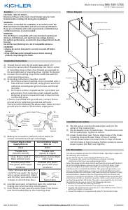 Manual de uso Kichler 10439NCHLED Lámpara